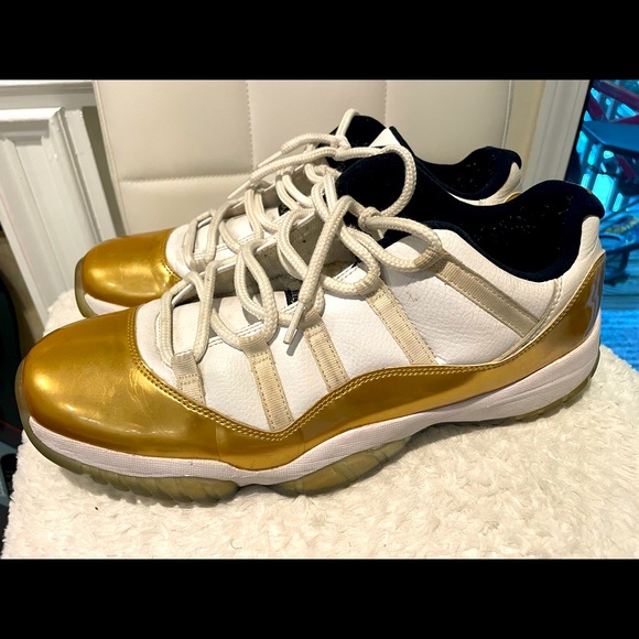 Jordan Other - Air jordan Gold 11 retro low in good condition just need some cleaning